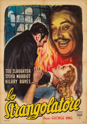 407. Post-War Release Italian Two Fogli (39.25" x 55"); Very Fine- Folded ### CRIMES AT THE DARK HOUSE (1947)
