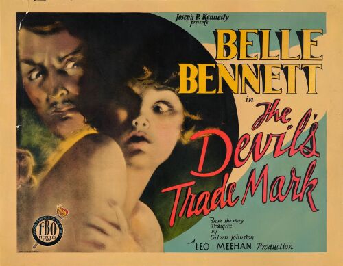 422. Half Sheet (22" x 28"); Fine+ on Paper ### THE DEVIL'S TRADEMARK (1928)