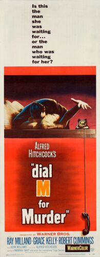 424. Insert (14" x 36"); Fine+ on Paper ### DIAL M FOR MURDER (1954)