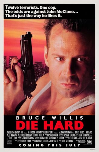 427. One Sheet (27" x 41"); Advance; Very Fine+ Rolled ### DIE HARD (1988)
