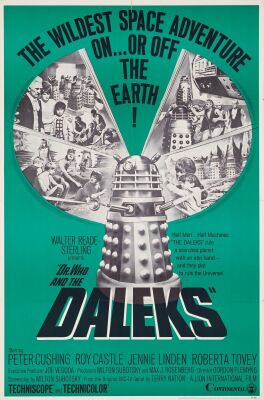 431. One Sheet (27" x 41"); Very Fine+ Folded ### DR. WHO AND THE DALEKS (1965)