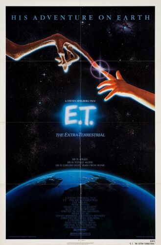 434. One Sheet (27" x 41"); Very Fine+ Folded ### E.T. THE EXTRA-TERRESTRIAL (1982)