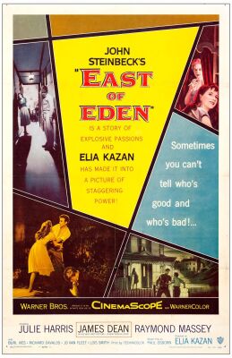 437. One Sheet (27" x 41"); Fine+ on Linen ### EAST OF EDEN (1955)