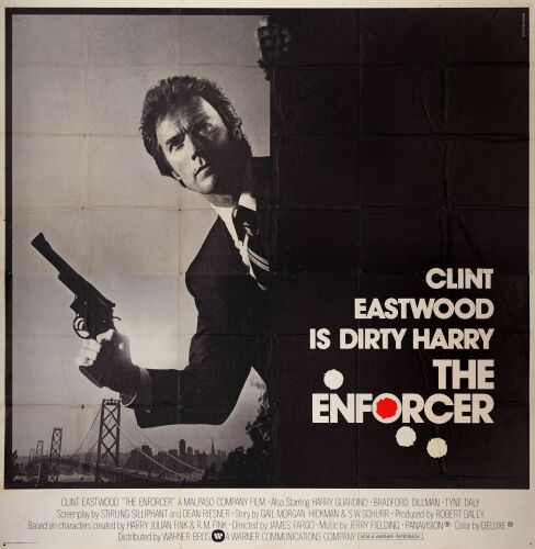 443. Six Sheet (77" x 78"); Very Fine Folded ### THE ENFORCER (1976)