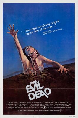 445. One Sheet (27" x 41"); Very Fine+ Folded ### THE EVIL DEAD (1981)