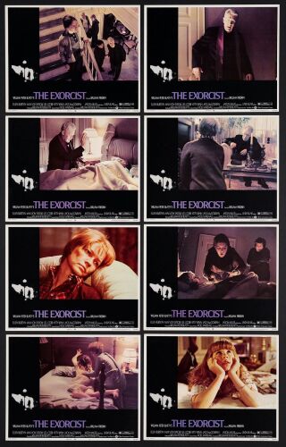 450. Lobby Card Set (8) (11" x 14"); Near Mint ### THE EXORCIST (1973)