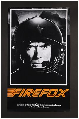 455. Full-Bleed German Poster Concept Mock-Up (23.5" x 38.75"); Near Mint Rolled ### FIREFOX (1982)