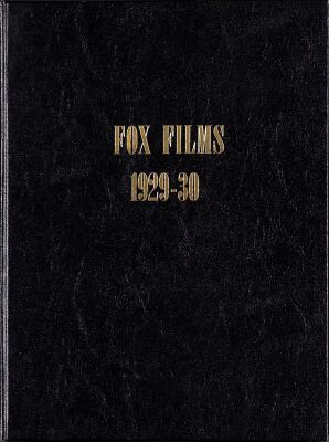 470. Exhibitor's Book (9.5" x 15.75"); Very Fine+ ### FOX FILM CORPORATION (1926-1927)