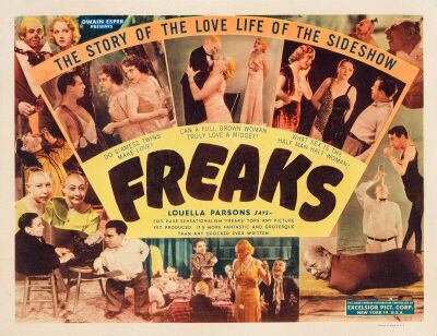 471. Title Lobby Card (11" x 14"); Very Fine- ### FREAKS (R-1949)