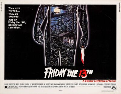 472. Half Sheet (22" x 28"); Fine+ Rolled ### FRIDAY THE 13TH (1980)