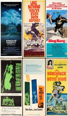 474. Inserts (29) (14" x 36"); Fine+ Rolled ### FRIGHT NIGHT (1956 - 1985)