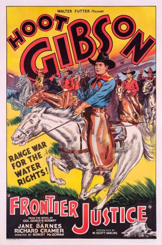 475. One Sheet (27" x 41"); Fine+ on Linen ### FRONTIER JUSTICE (1935)