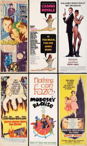481. Inserts (34) (14" x 36"); Fine+ Rolled ### GASLIGHT (1944 - 1983)
