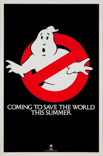 484. One Sheet (27" x 41"); The Collection of the Late J. Stephen Ryan; Teaser; Very Fine- Rolled ### GHOSTBUSTERS (1984)