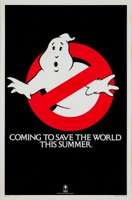 484. One Sheet (27" x 41"); The Collection of the Late J. Stephen Ryan; Teaser; Very Fine- Rolled ### GHOSTBUSTERS (1984)