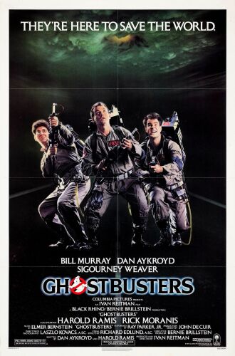 485. One Sheet (27" x 41"); Very Fine+ Folded ### GHOSTBUSTERS (1984)