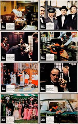 492. Lobby Card Set (8) (11" x 14"); Near Mint ### THE GODFATHER (1972)