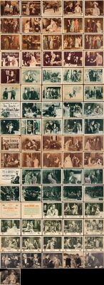 494. Mini Lobby Card Sets & Lobby Cards (87) (8" x 10"); Very Fine ### GOLDWYN, METRO & REALART STUDIOS SILENT FILM LOBBY CARDS & SETS (1920)