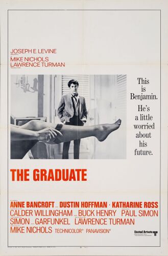 503. One Sheet (27" x 41"); Style A; Very Fine Folded ### THE GRADUATE (1967)