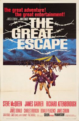 505. One Sheet (27" x 41"); Very Fine- Folded ### THE GREAT ESCAPE (1963)
