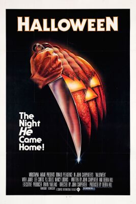 513. One Sheet (27" x 41"); Blue Ratings Box Style; Very Fine on Linen ### HALLOWEEN (1978)