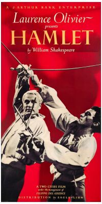 514. Full-Bleed British Six Sheet (39" x 78"); Country-of-Origin; Very Fine on Linen ### HAMLET (1948)