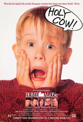 530. One Sheet (27" x 40"); Advance; Very Fine+ Rolled ### HOME ALONE (1990)
