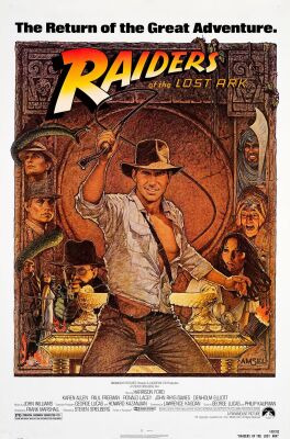 544. One Sheet (27" x 41"); The Howard Kazanjian Collection; Near Mint Rolled ### INDIANA JONES AND THE RAIDERS OF THE LOST ARK (R-1982)