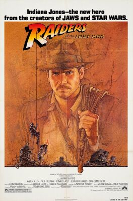 545. One Sheet (27" x 41"); Very Fine Folded ### INDIANA JONES AND THE RAIDERS OF THE LOST ARK (1981)
