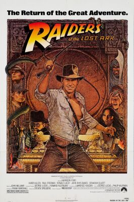546. One Sheet (27" x 41"); The Collection of the Late J. Stephen Ryan; Very Fine+ Folded ### INDIANA JONES AND THE RAIDERS OF THE LOST ARK (R-1982)