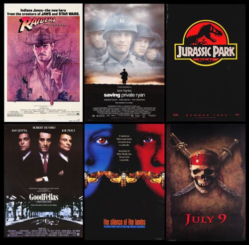 552. One Sheets (43) (27" x 41", 27" x 40"); Single- and Double-Sided; Very Fine- Rolled ### RAIDERS OF THE LOST ARK (1964 - 2005)