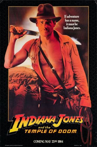 555. One Sheet (27" x 40"); The Howard Kazanjian Collection; Advance; Fine+ Rolled ### INDIANA JONES AND THE TEMPLE OF DOOM (1984)