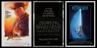 557. One Sheets (3) (27" x 41"); Advance (1), Style A (1); Very Fine- Rolled ### INDIANA JONES / STAR WARS FRANCHISES (1983 - 1989)