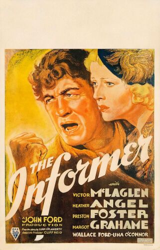 559. Window Card (14" x 22"); Very Fine- on Cardstock ### THE INFORMER (1935)