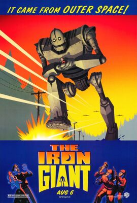 563. One Sheet (27" x 40"); Double-Sided Advance; Near Mint Rolled ### THE IRON GIANT (1999)