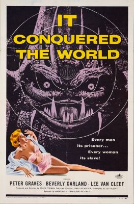565. One Sheet (27" x 41"); Near Mint Folded ### IT CONQUERED THE WORLD (1956)
