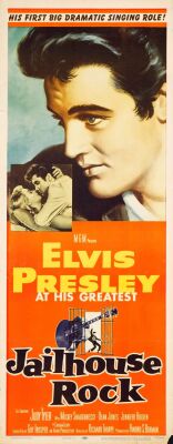 568. Insert (14" x 36"); Very Fine- Folded ### JAILHOUSE ROCK (1957)