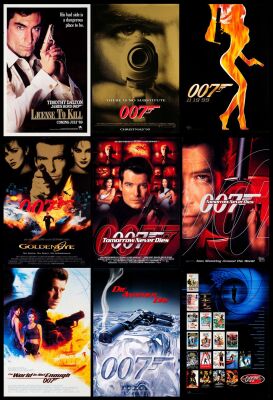 603. One Sheets (8) (27" x 40"); Single- and Double-Sided; Very Fine Rolled ### JAMES BOND FRANCHISE (1989 - 2002)