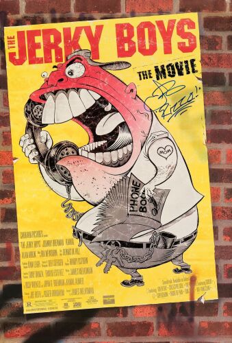 615. One Sheet (27" x 40") Signed by Jeremy Brennan (Grad Authenticated); Double-Sided; Very Fine Rolled ### THE JERKY BOYS (1995)