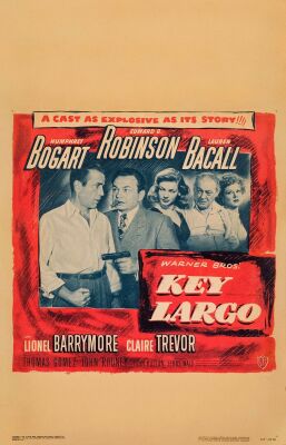 623. Window Card (14" x 22"); Fine+ ### KEY LARGO (1948)