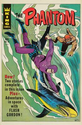 626. Commercial Poster (23" x 35"); The Phantom, Shark Fight; Fine+ Rolled ### KING FEATURES SYNDICATE COMICS: THE PHANTOM (1971)
