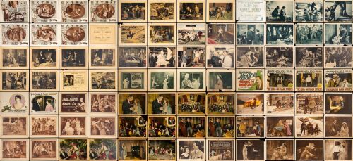 637. Title Lobby Cards & Lobby Cards (84) (11" x 14"); Fine+ ### THE LAST EDITION [1925] AND OTHERS SILENT FILM LOBBY CARDS [84] (1918 - 1925)