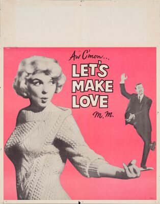 644. Special Promo Poster (22" x 28"); Very Fine+ Folded ### LET'S MAKE LOVE (1960)