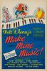 658. One Sheet (27" x 41"); Style A; Near Mint Folded ### MAKE MINE MUSIC (1946)