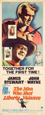 661. Insert (14" x 36"); Very Fine- Folded ### THE MAN WHO SHOT LIBERTY VALANCE (1962)