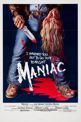 663. One Sheet (27" x 41"); Near Mint Tri-Folded ### MANIAC (1980)
