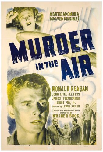 690. One Sheet (27" x 41"); Fine- on Linen ### MURDER IN THE AIR (1940)