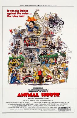 697. One Sheet (27" x 41"); Style B; Near Mint Tri-Folded ### NATIONAL LAMPOON'S ANIMAL HOUSE (1978)