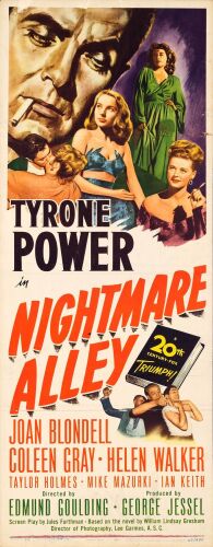 709. Insert (14" x 36"); Fine- Folded ### NIGHTMARE ALLEY (1947)
