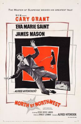 712. One Sheet (27" x 41"); The Collection of the Late J. Stephen Ryan; Very Fine- on Linen ### NORTH BY NORTHWEST (1959)